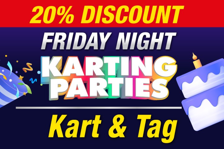 Friday Night Kart And Tag Party Deal