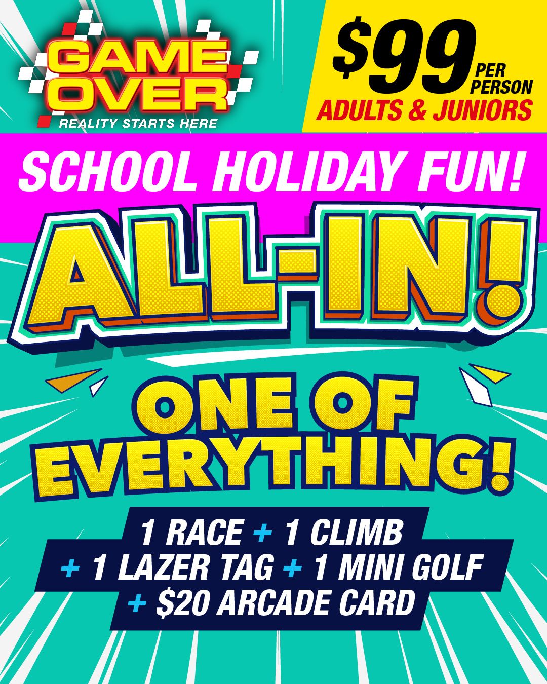 School Holidays All In 