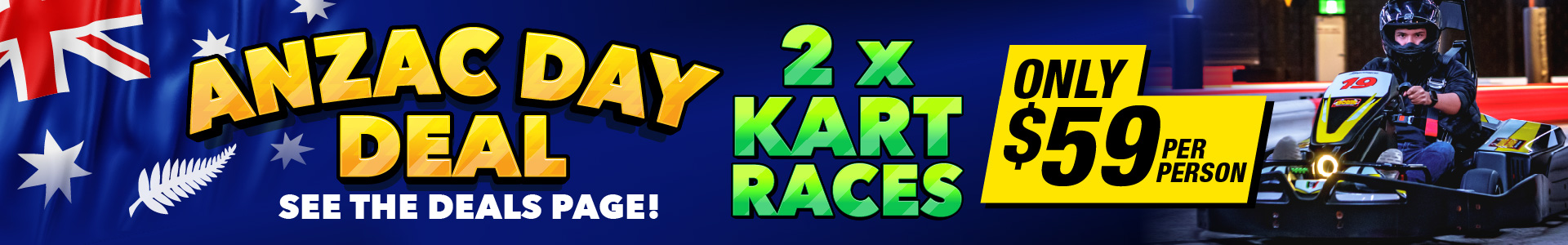 ANZAC DAY DEAL