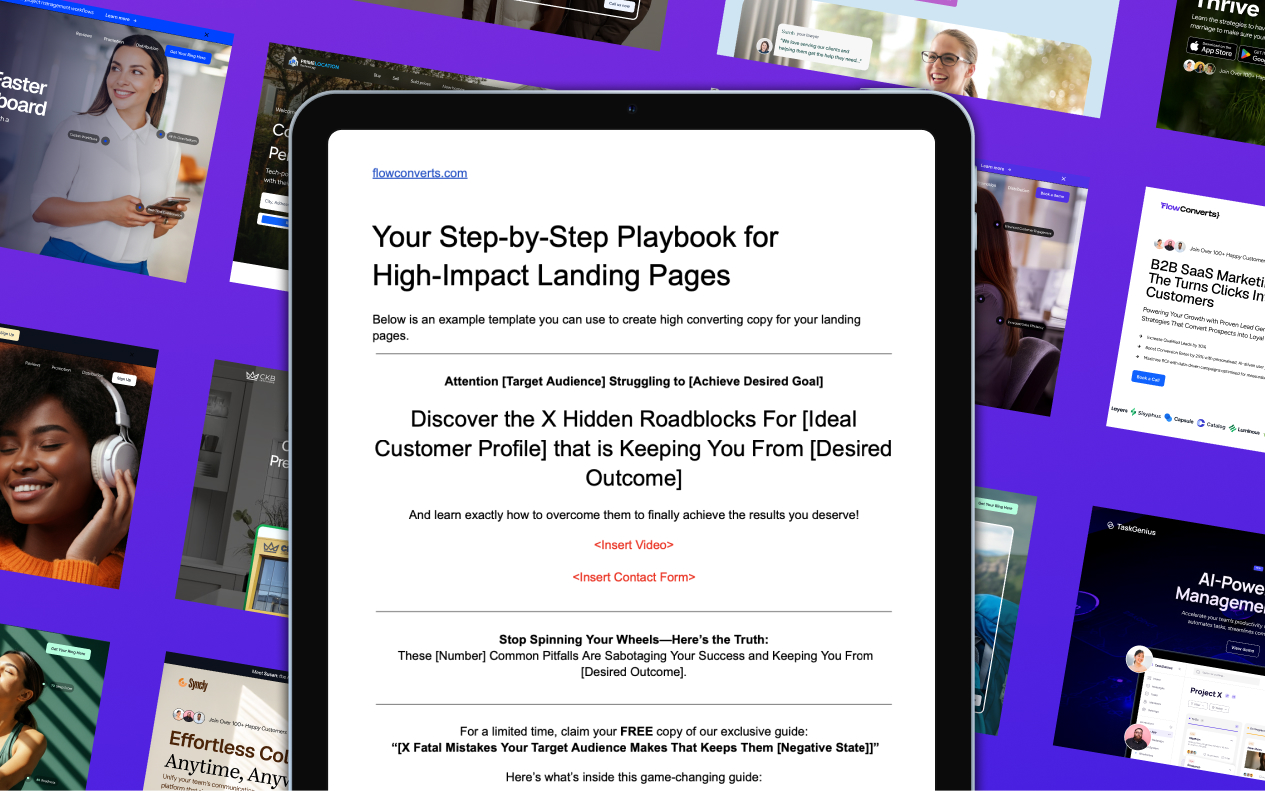 Your Step-by-Step Playbook for High-Impact Landing Pages