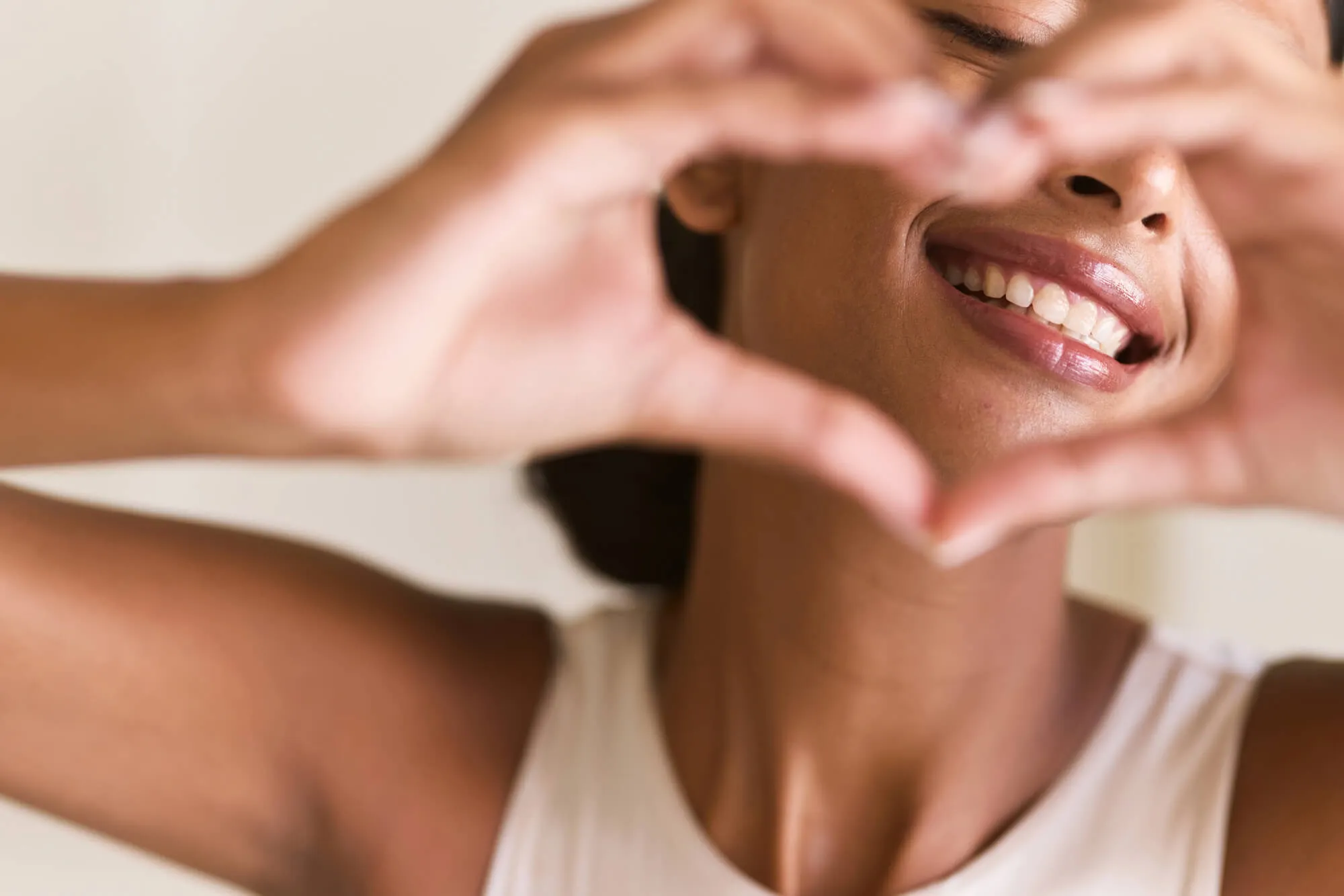 woman smiling after visiting an affordable dentist murfreesboro tn