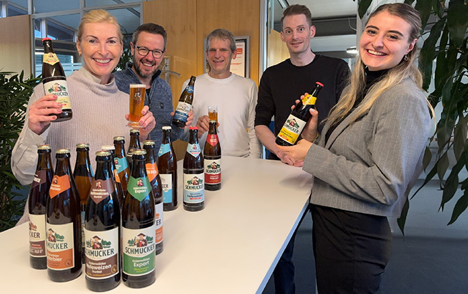Wir freuen uns über unseren neuen Kunden Privat-Brauerei Schmucker.