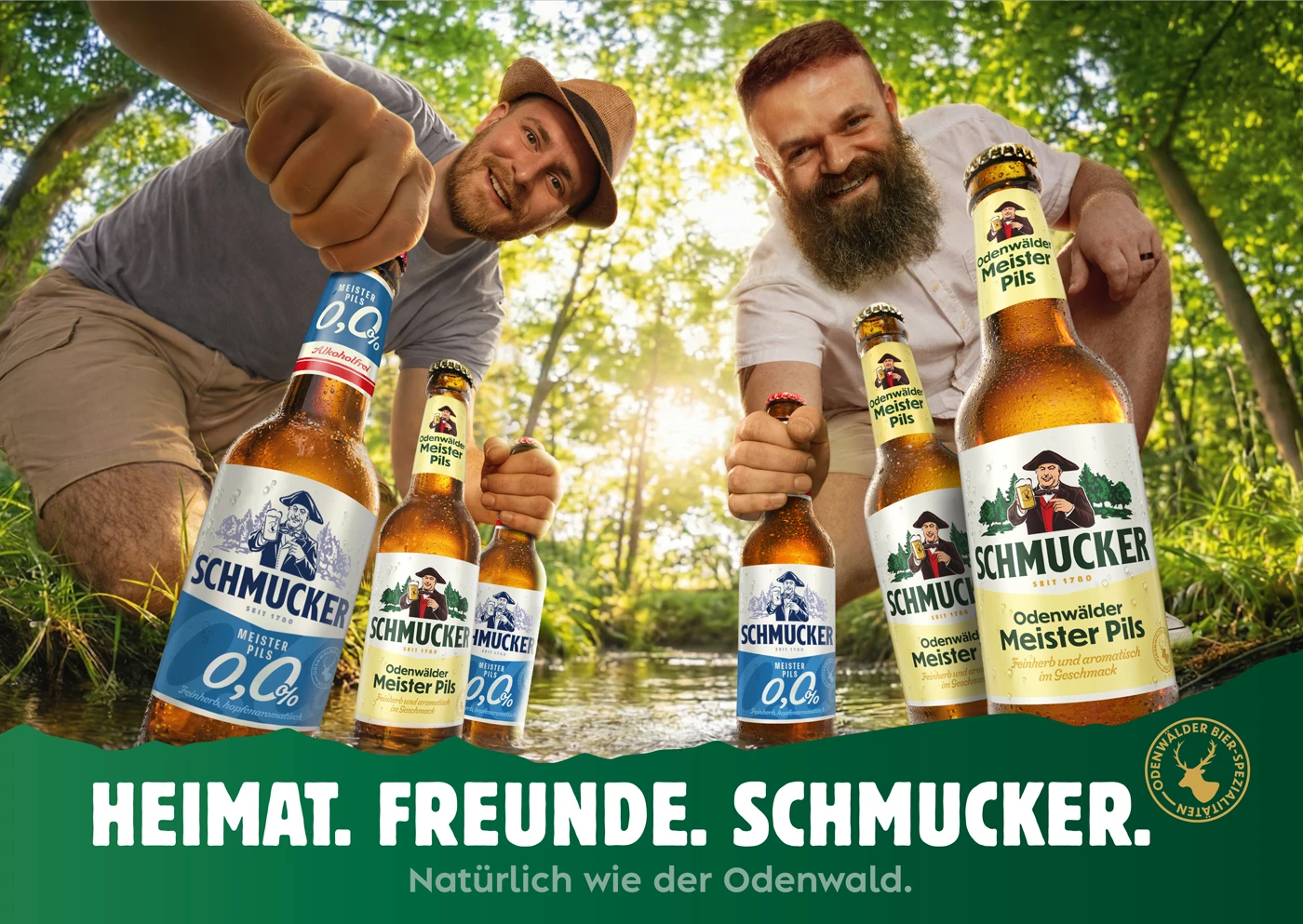 Imagekampagne der Privat-Brauerei Schmucker