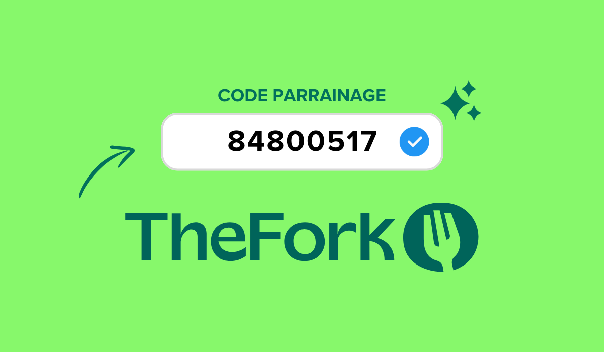 code parrainage thefork