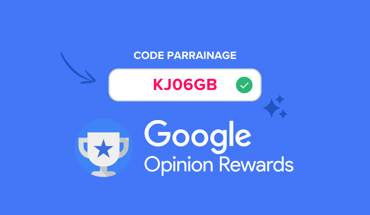 google opinion rewards code parrainage