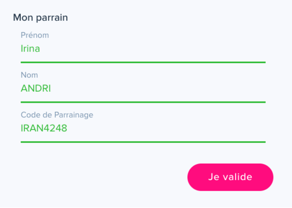 code parrain BoursoBank