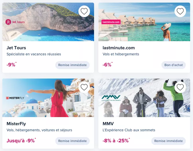 the corner boursorama liste cashback jet tours lastminute misterfly mmv