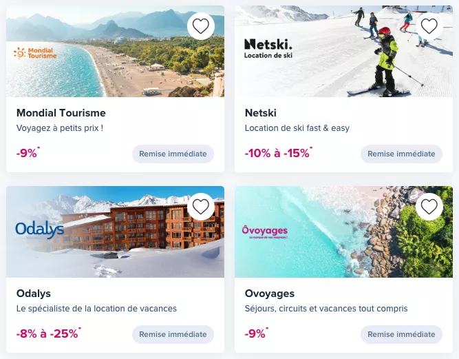 the corner boursorama liste cashback mondial tourisme netski odalys ovoyages