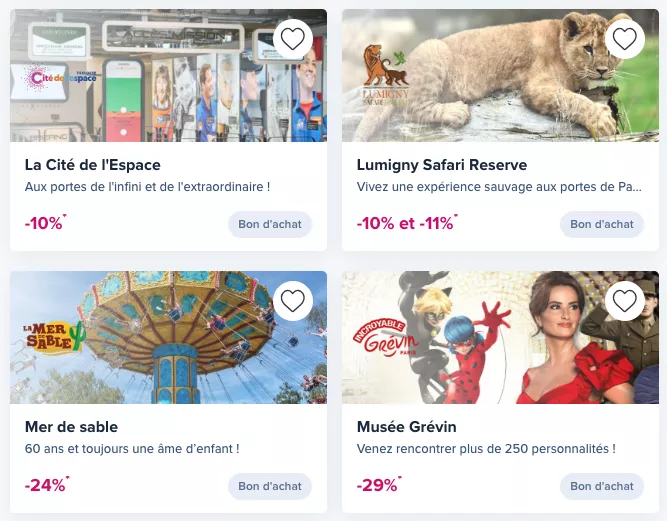 the corner boursorama liste cashback cite espace lumigny safari mer de sable musee grevin