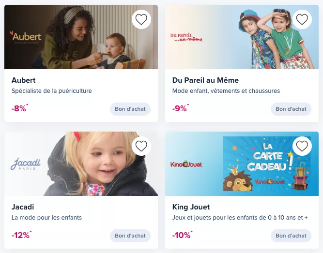 the corner boursorama liste cashback aubert du pareil au meme jacadi king jouet enfant