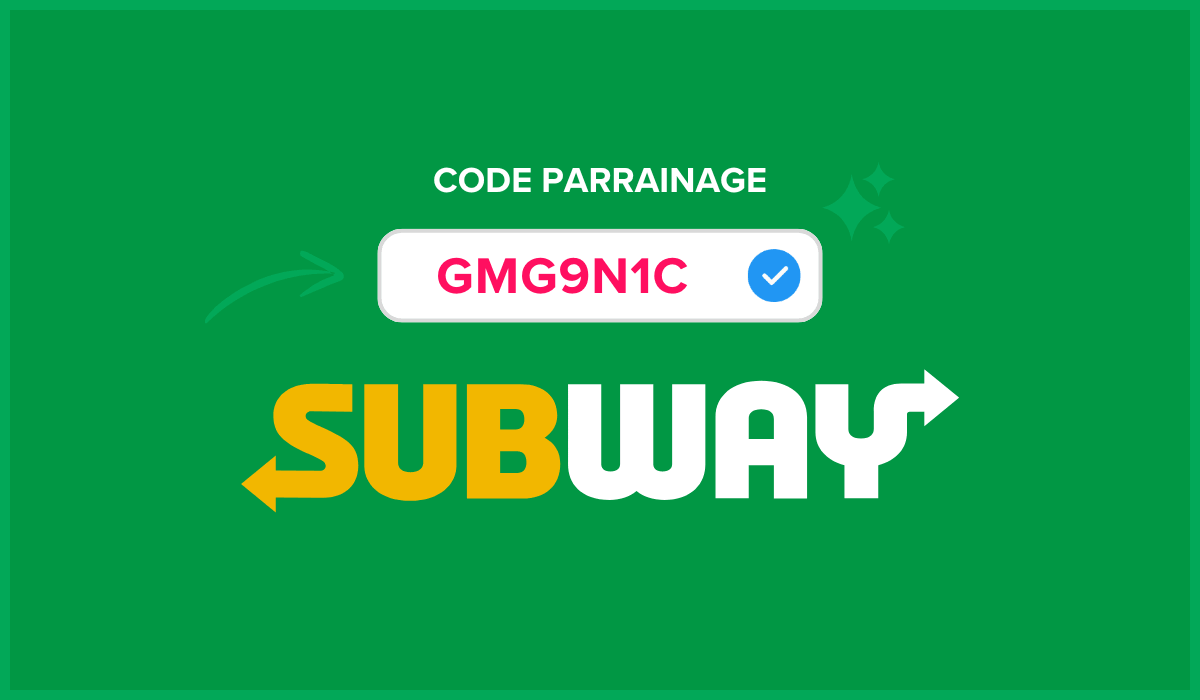 code parrainage Subway