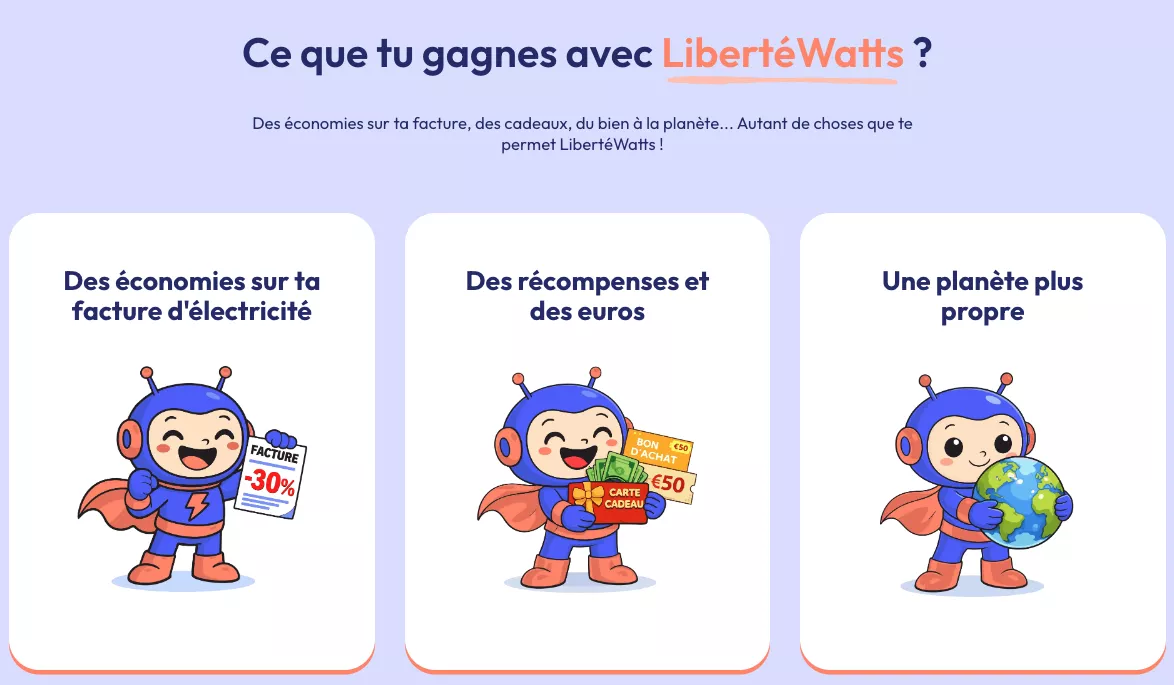 gagner argent liberte watts