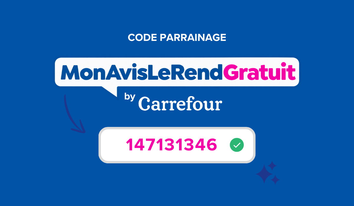 code parrainage MonAvisLeRendGratuit