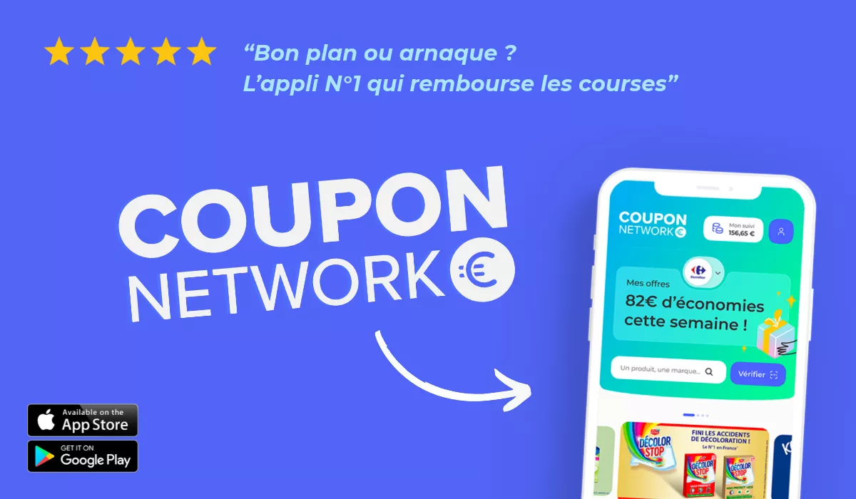 application coupon network avis