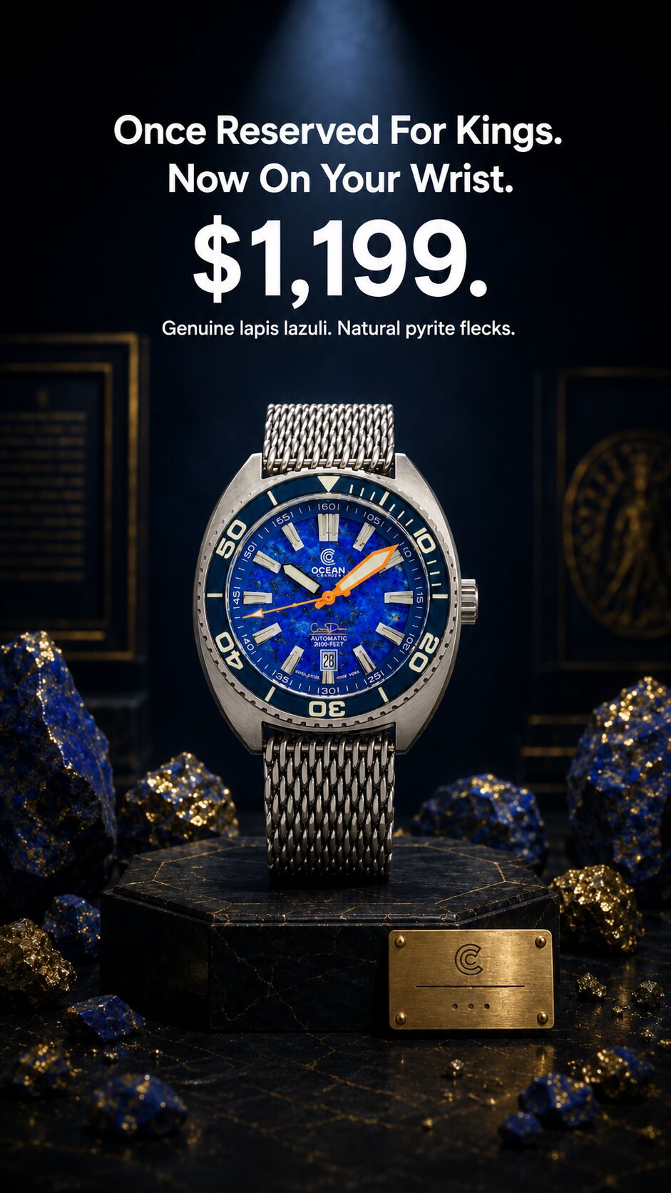Ocean Crawler live ad creative