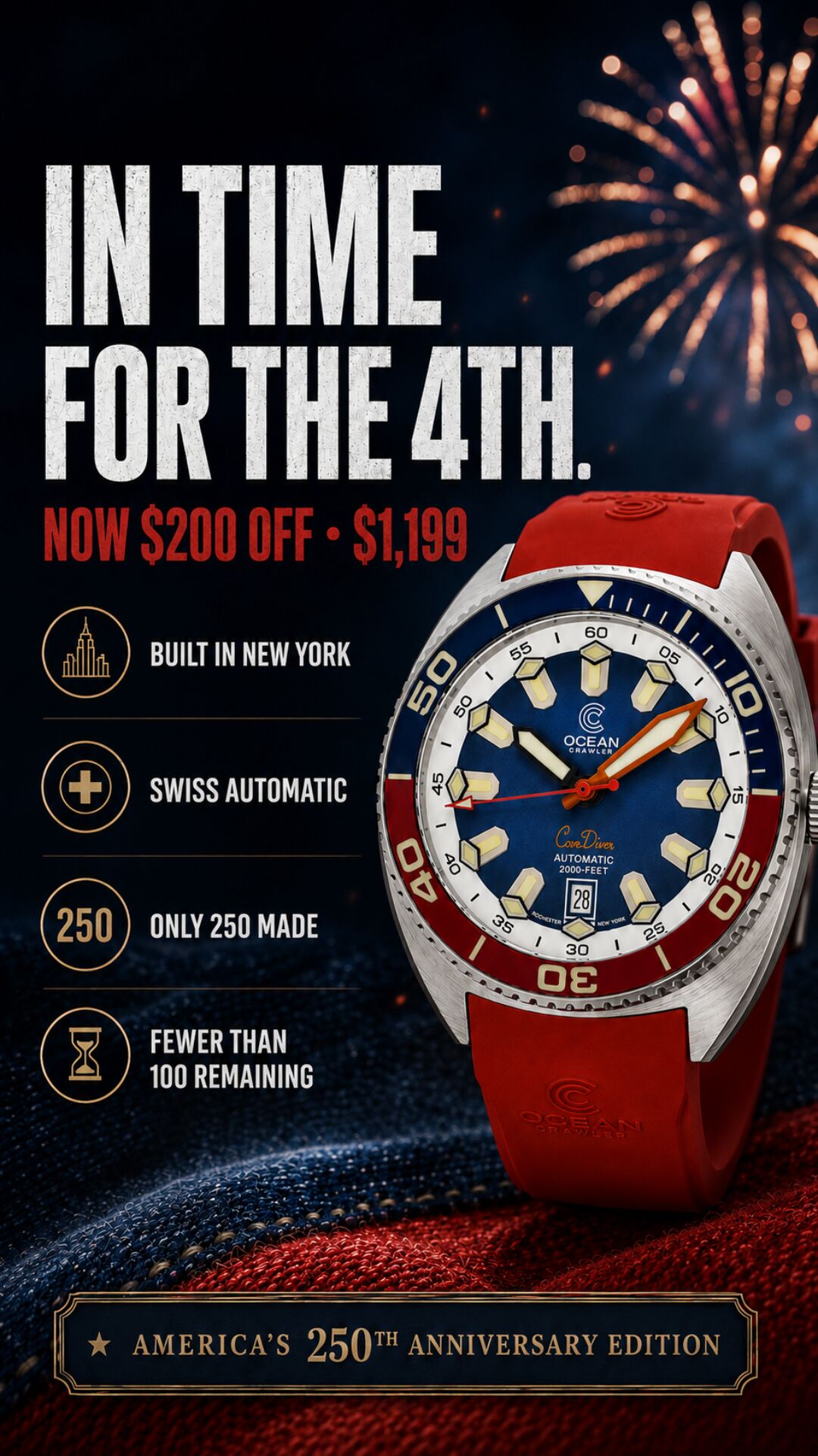 Ocean Crawler live ad creative