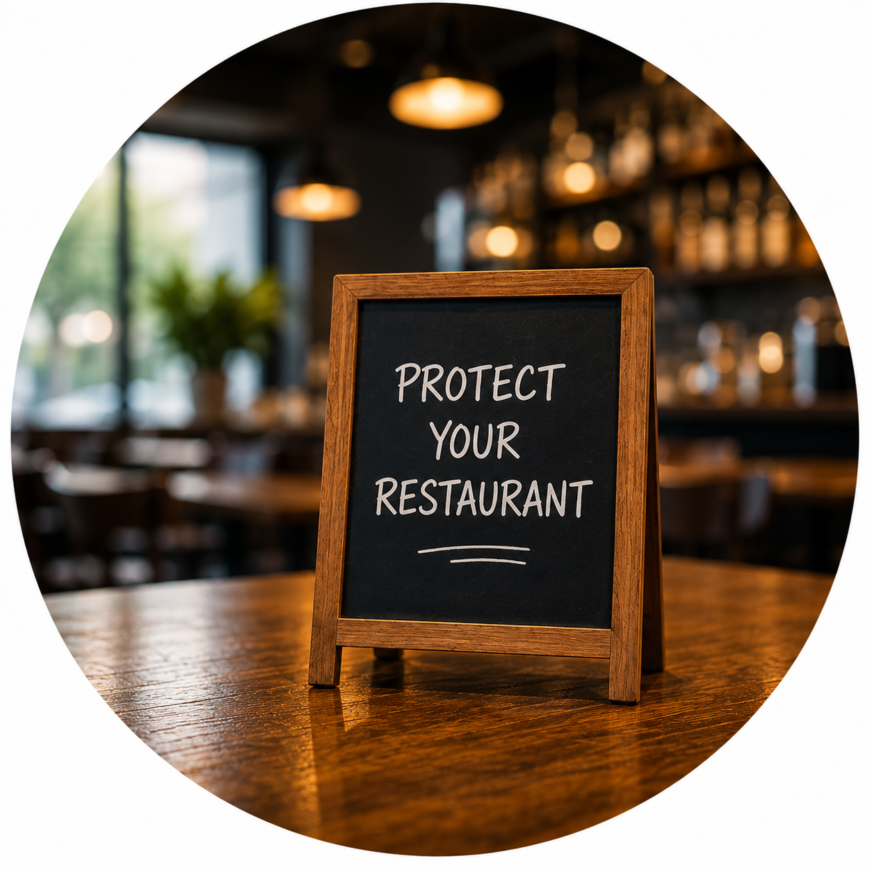 Ontario restaurant owner reviewing insurance coverage for liability, property damage, liquor liability, and business interruption protection.