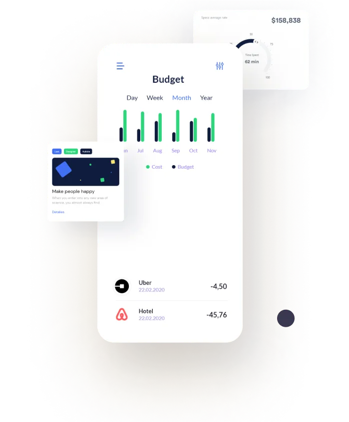 Budget monitoring feature in Application