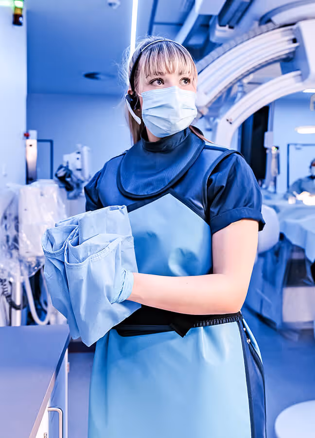 Krankenpflegerin im OP