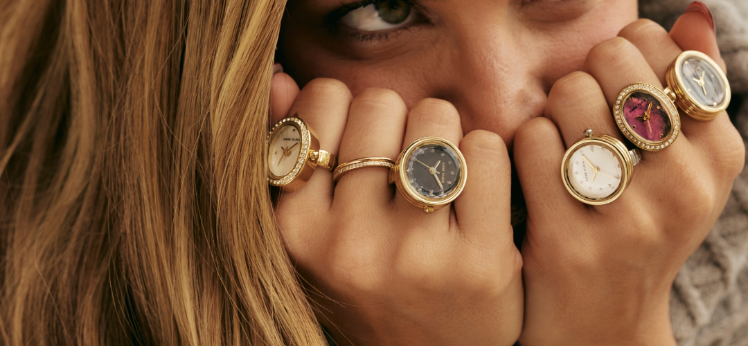 Anne Klein Ring Watch