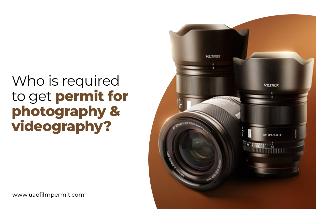 permit for photography and videography