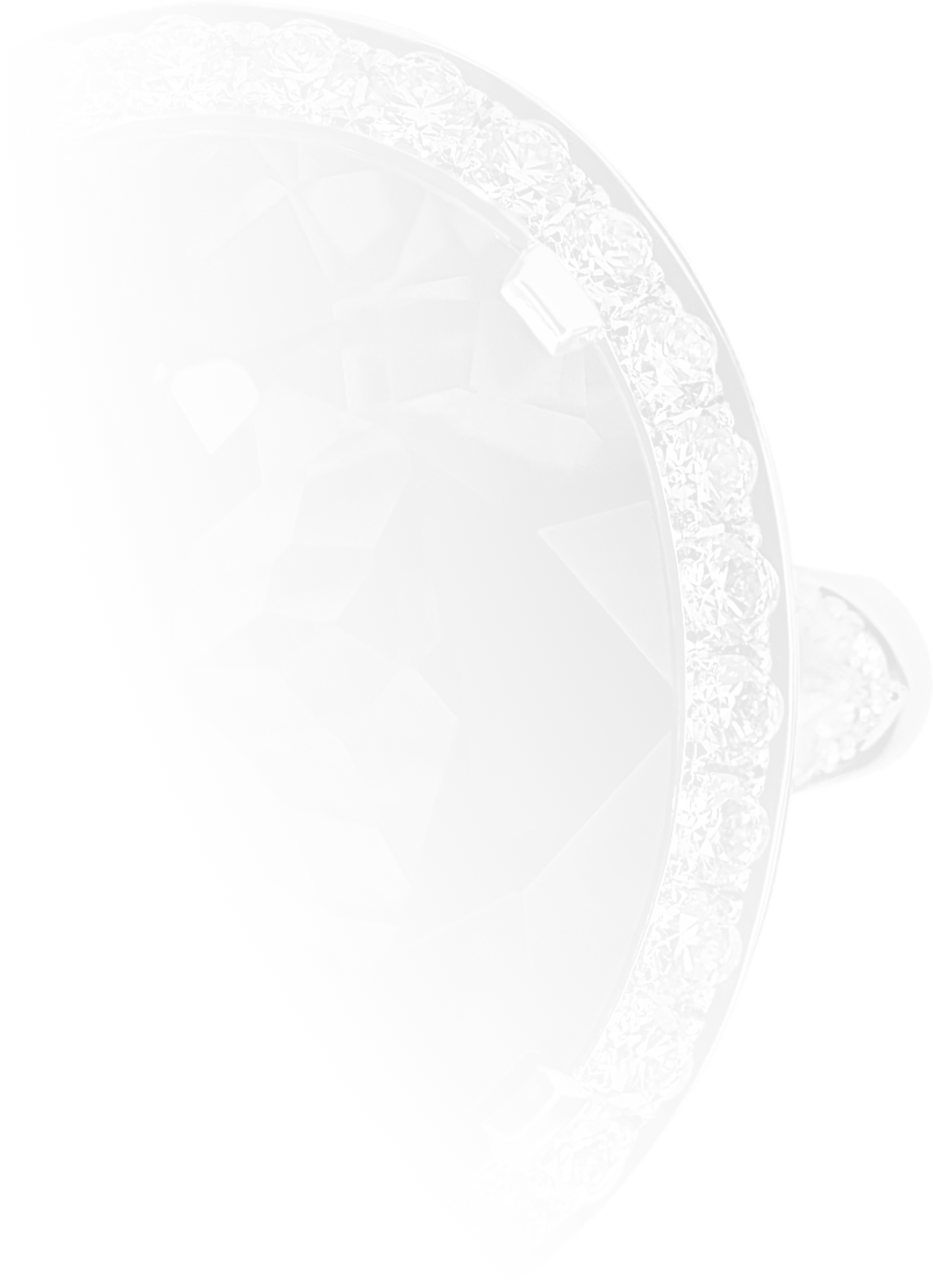 A faded background image of the pink tourmaline ring viewed from the front