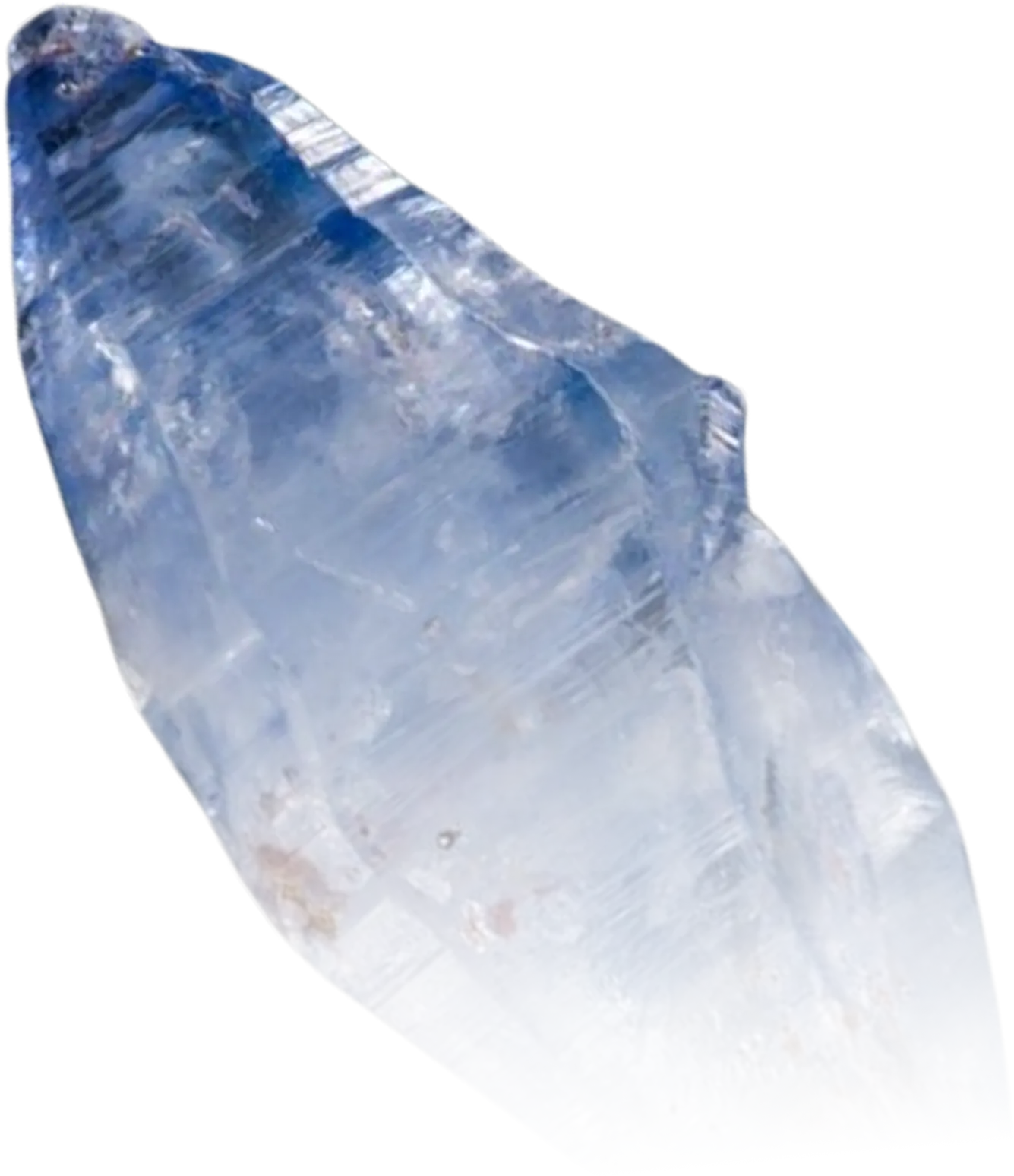 An image of an uncut sapphire