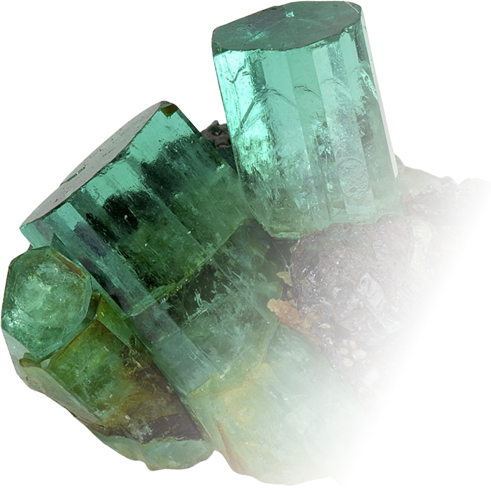 An image of an uncut beryl