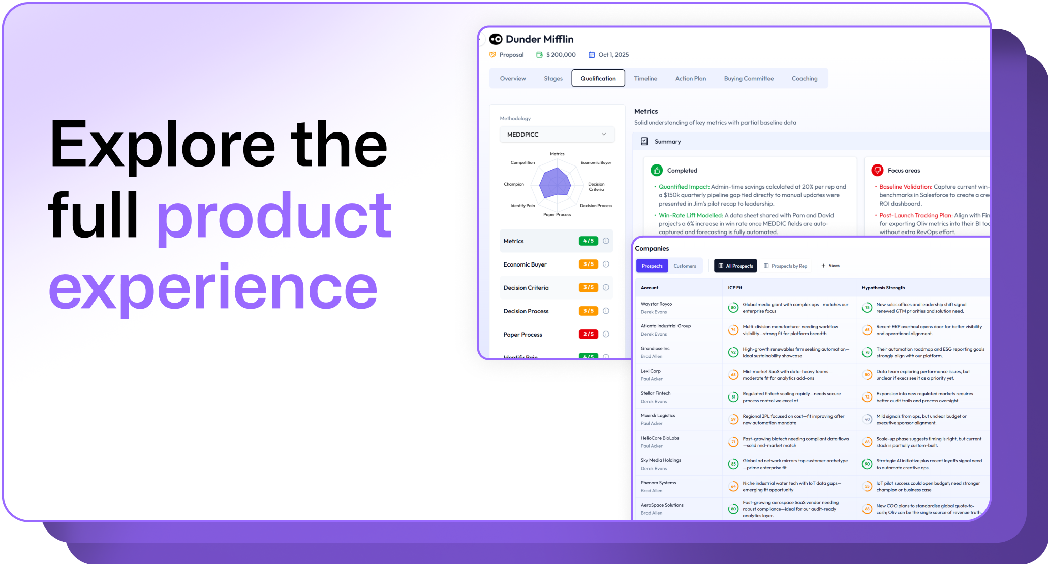 Oliv AI Product Trial banner