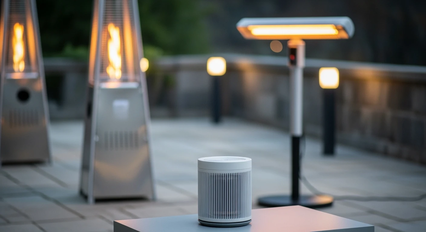 Beste heaters 2025: keramische heater & terrasverwarmer voor binnen en buiten.
