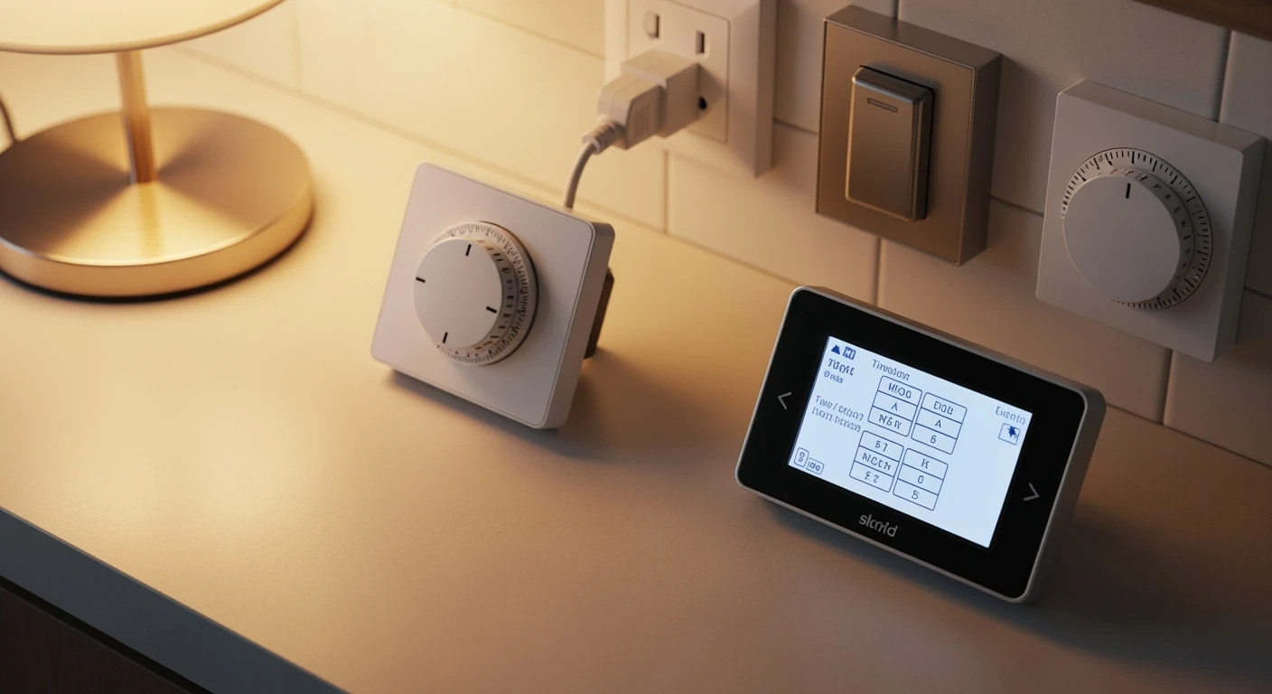 Tijdschakelaars: Analoog & digitaal op aanrecht. Kies de juiste tijdschakelaar voor energie & veiligheid.