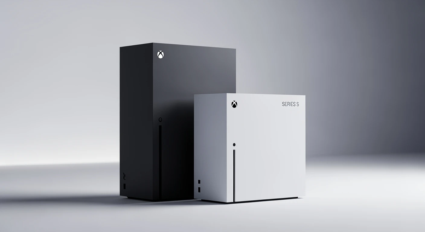 Xbox Series X en S consoles in een product shot.