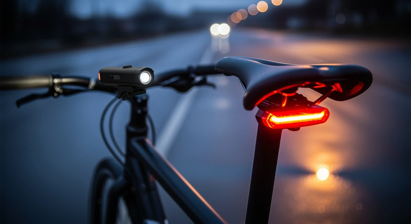 Beste fietsverlichting set: krachtige fietslampen voor veilig fietsen in het donker.