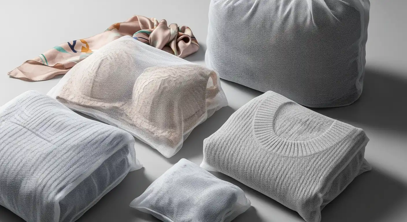 Wastips: delicate kleding veilig in diverse **wasnetten**.