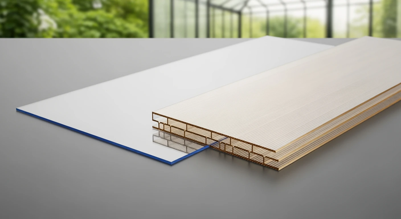 Polycarbonaat platen: heldere plaat en multi-wall varianten voor diverse toepassingen.