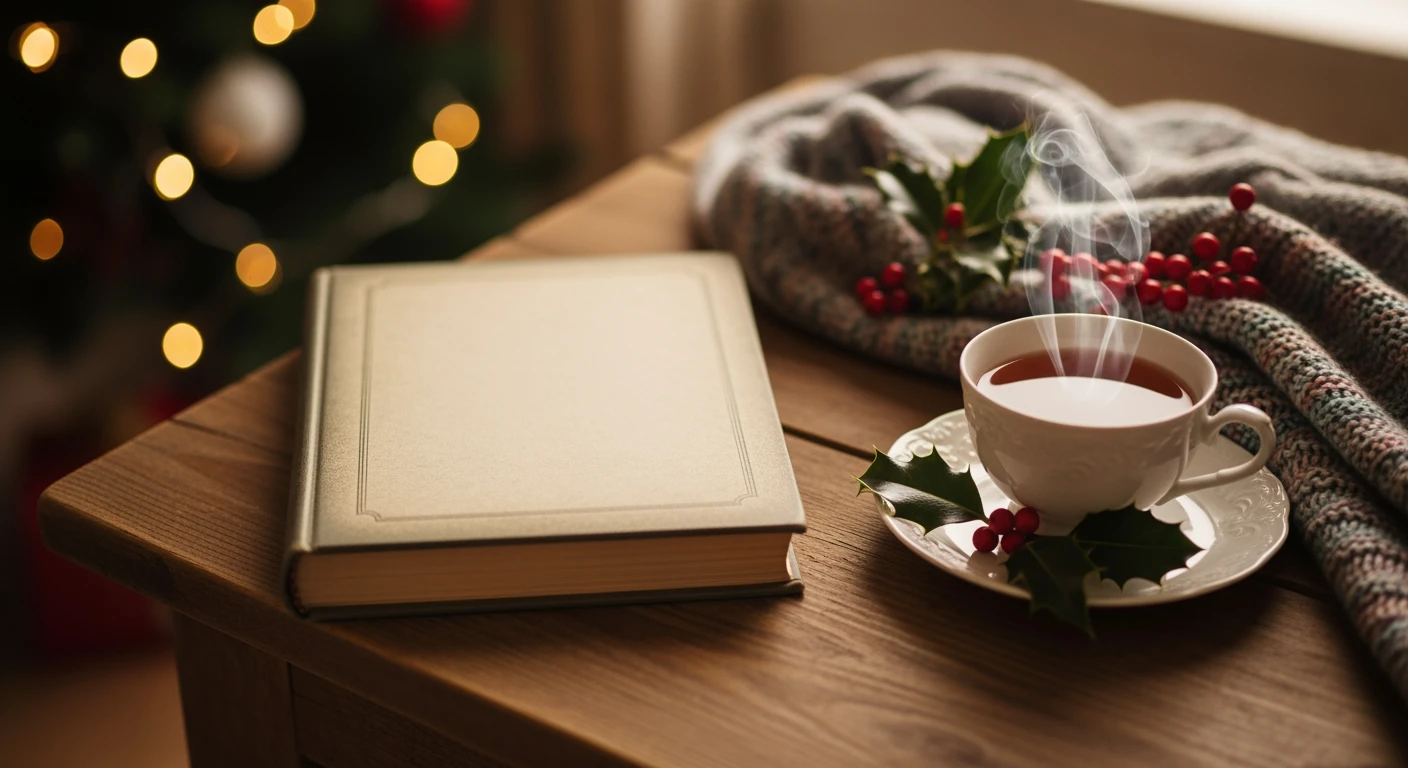 Kerstcadeau oma: Oma's Klassiekers kookboek, theekop en warme kerstsfeer.