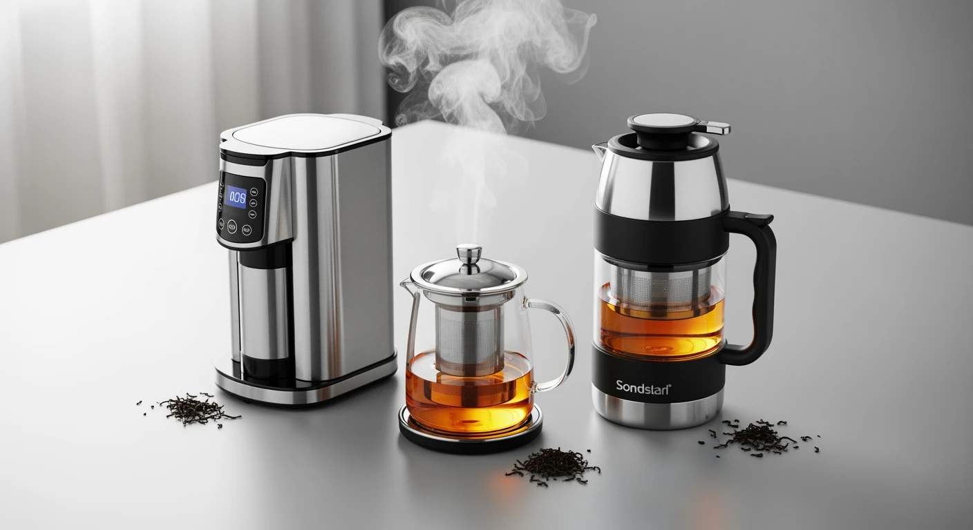 Drie theemakers: RVS, glas en geïsoleerd. Vind jouw ideale theemaker!