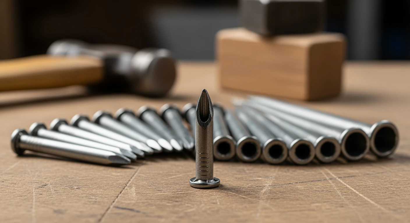 Stalen drevel set detail. Precisie gereedschap voor perfecte afwerking.