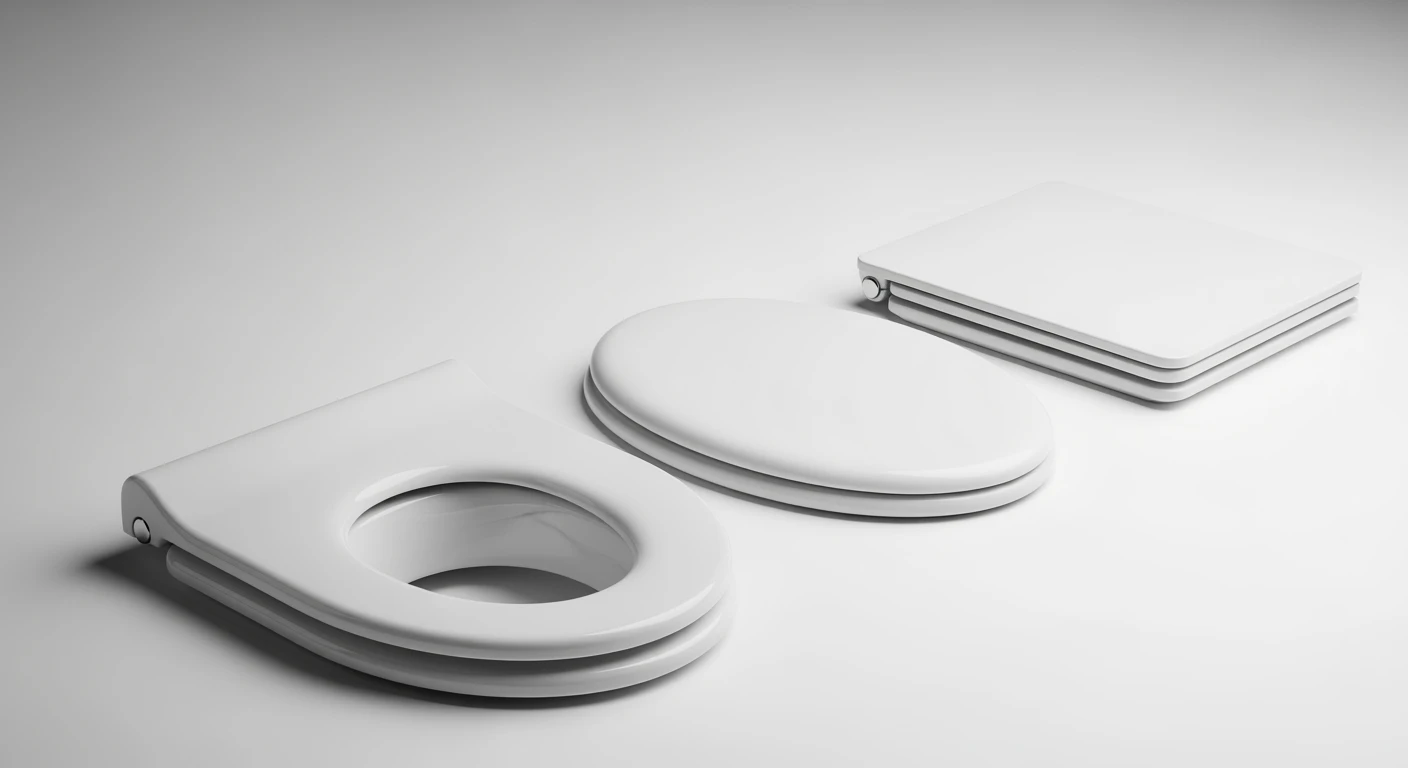Wc bril: D-vorm, ovaal en vierkant. Verschillende modellen voor de perfecte pasvorm.