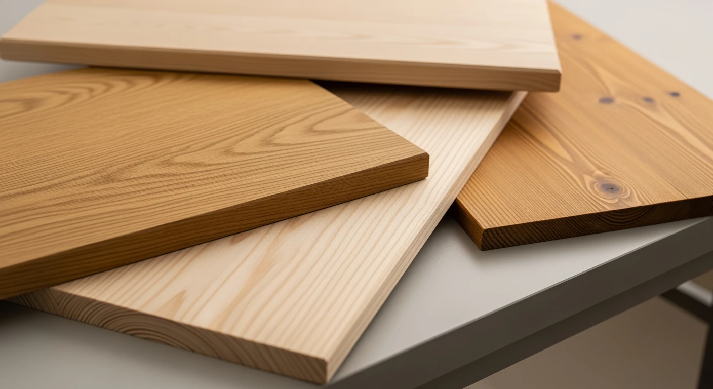 Diverse houten timmerpanelen: eiken, vuren en grenen. Perfect voor elk project.