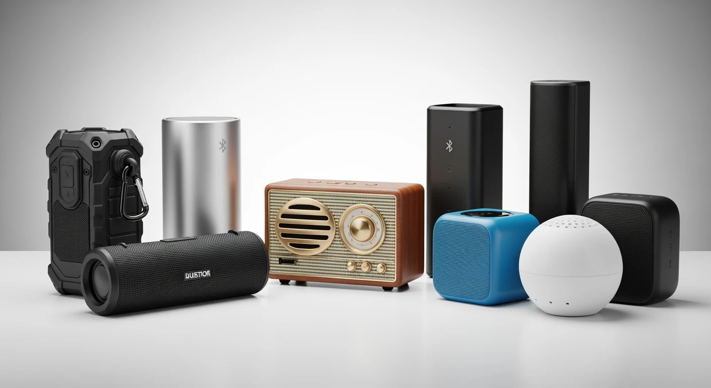 Bluetooth speakers: Diverse modellen voor de beste bluetooth speaker koop in 2025.