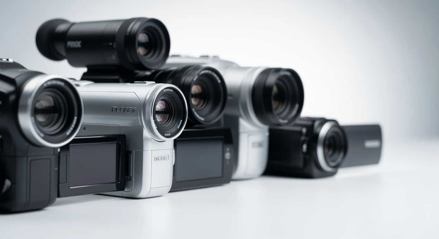 Beste camcorder selectie: 4K videocamera's in close-up, klaar om te kopen voor jouw videojaar 2026.