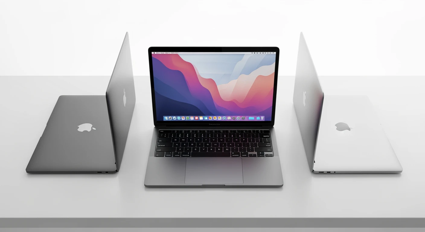 Macbook Air alternatieven: 3 Apple laptops, waaronder de Space Black MacBook Pro 2024.