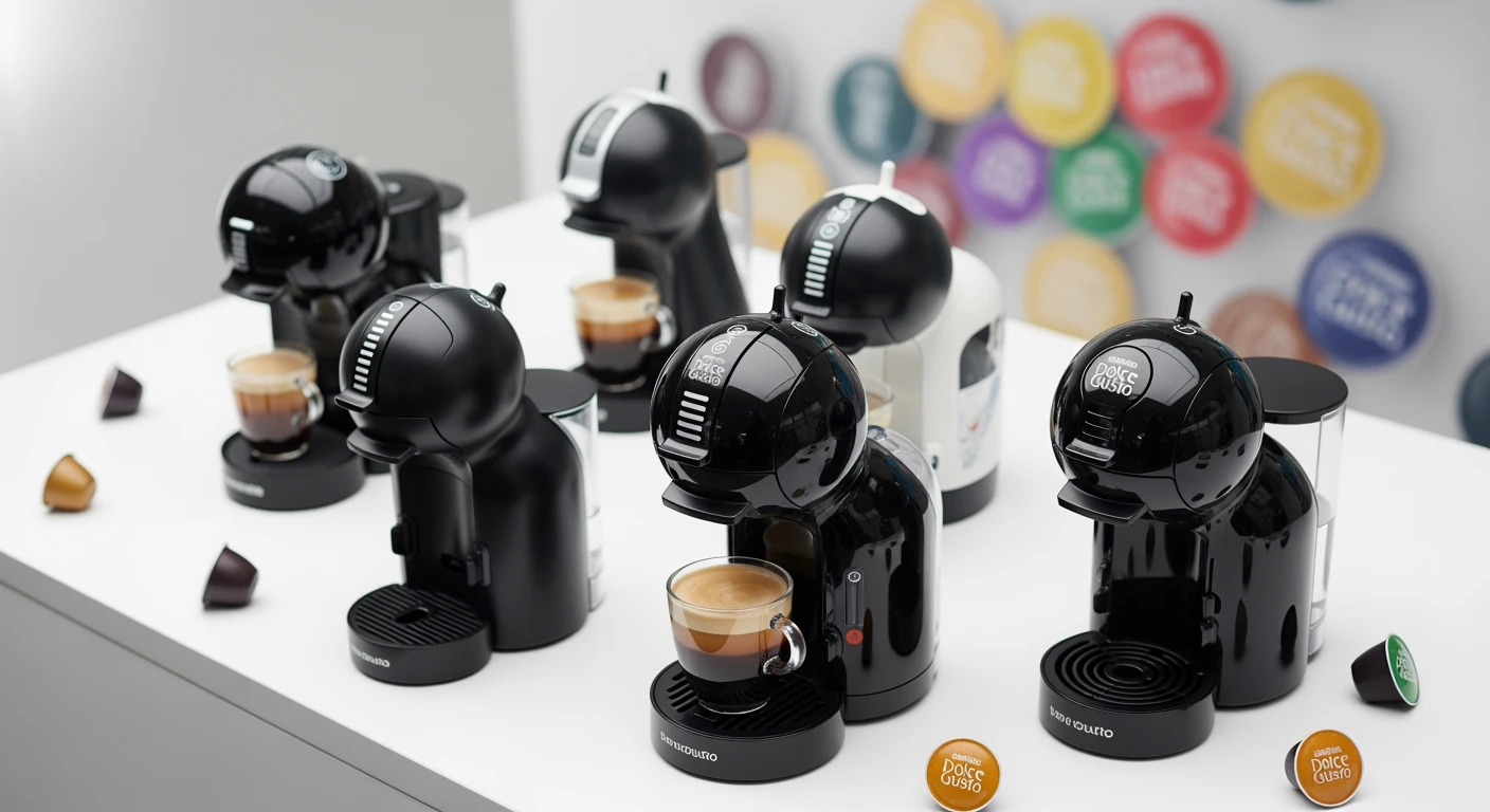 Beste Dolce Gusto apparaat selectie. Verschillende modellen voor de perfecte koffie. Dolce Gusto kopen?