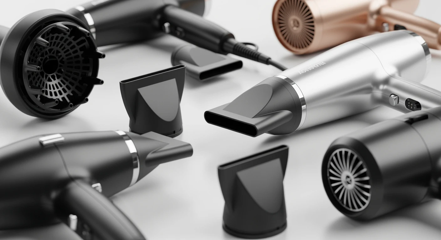 Beste föhn selectie: High-end haardrogers met accessoires, perfect voor snelle en verzorgende styling.