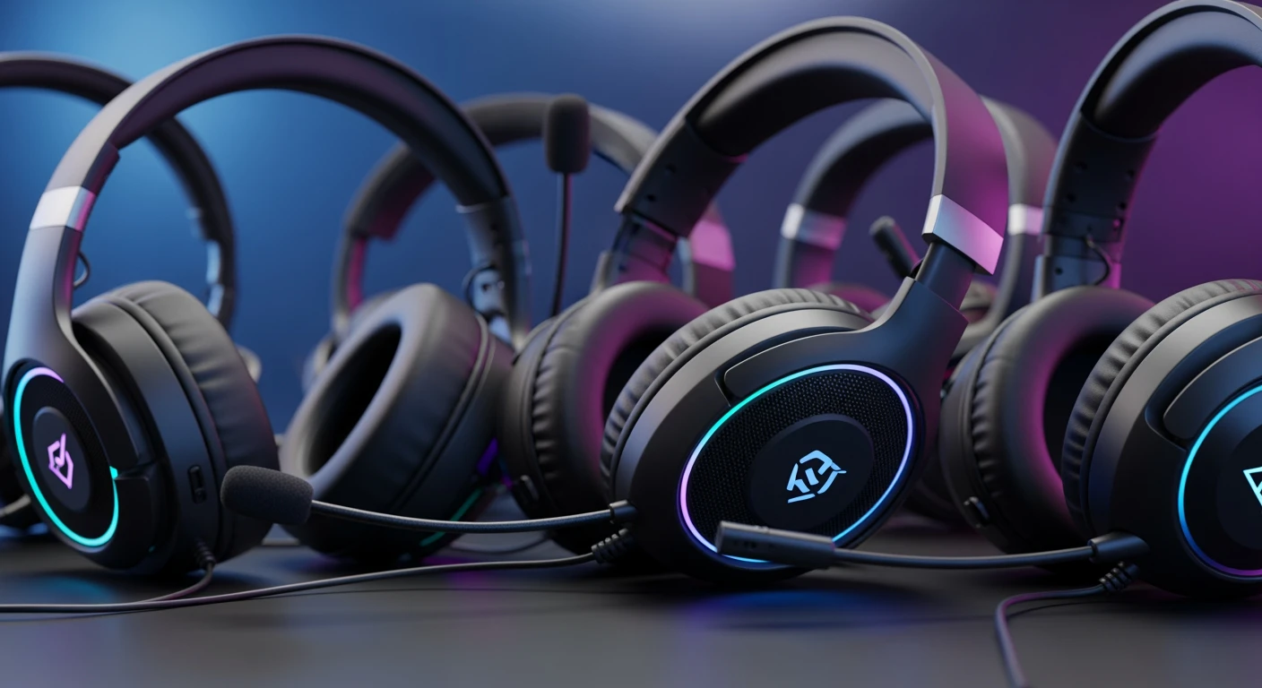 Gaming headsets: Close-up van de beste gaming headsets om te kopen in 2026.