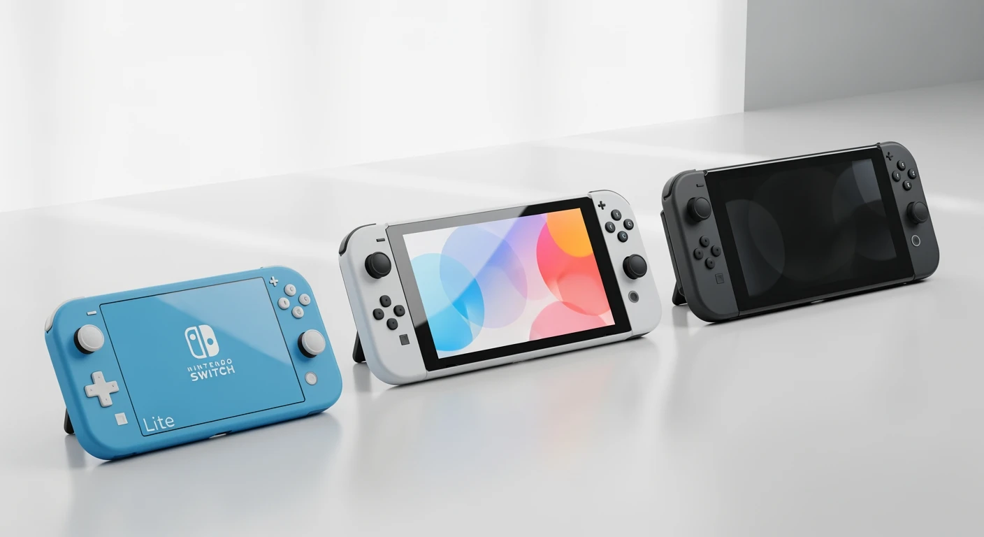 Nintendo Switch line-up: Lite, OLED, en een concept voor de beste Nintendo Switch 2025.