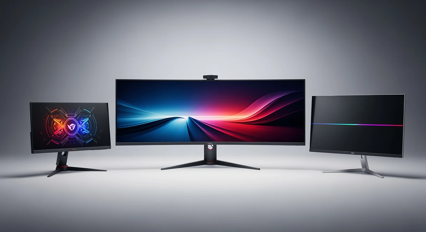 Beste monitoren: Ultrawide, gaming & 27 inch modellen op een minimalistische setup.