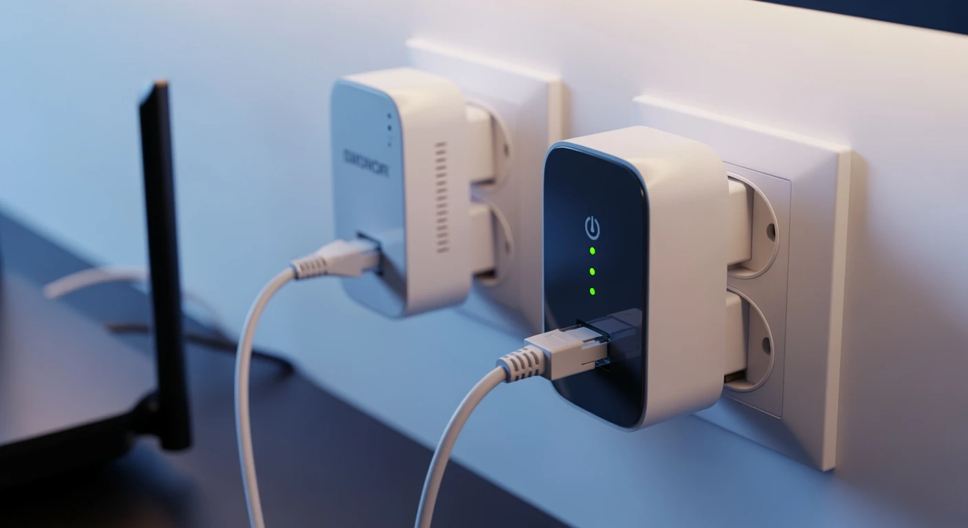 Powerline adapter setup: wifi via stopcontact voor gaming en stabiel internet.