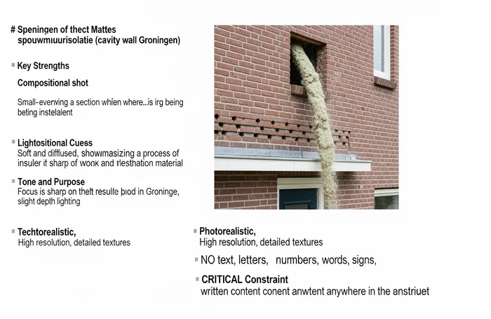 Spouwmuurisolatie in Groningen - professionele installatie